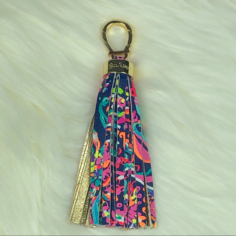 Lilly Pulitzer Tassel Keychain - Picture 4 of 6